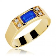 ANEL DE FORMATURA 18K REI MATO 