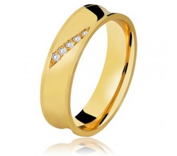 ALIANÇA 18K SABARÁ DIAMOND